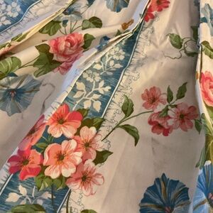 Pair of Vintage Pinch Pleat Curtains